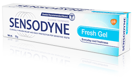 Gel for Sensitive Teeth | Sensodyne Fresh Gel Toothpaste